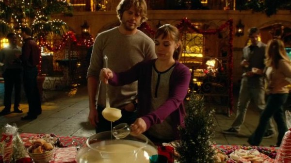 Pull up your skirt and drink. Loving the Nell & Deeks banter !!